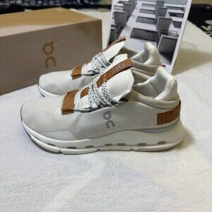 On Running Cloudnova White Pearl Brown